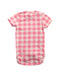 A Pink Short Sleeve Bodysuits from Mini Rodini in size 0-3M for girl. (Back View)