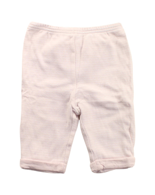 A Pink Sweatpants from Ralph Lauren in size 0-3M for girl. (Front View)