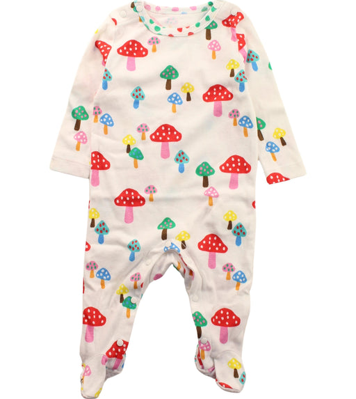 A White Onesies from Stella McCartney in size 0-3M for neutral. (Front View)