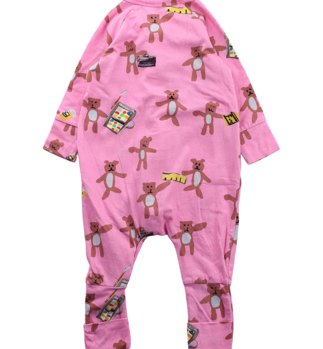 A Pink Long Sleeve Jumpsuits from Gorman in size 0-3M for girl. (Back View)
