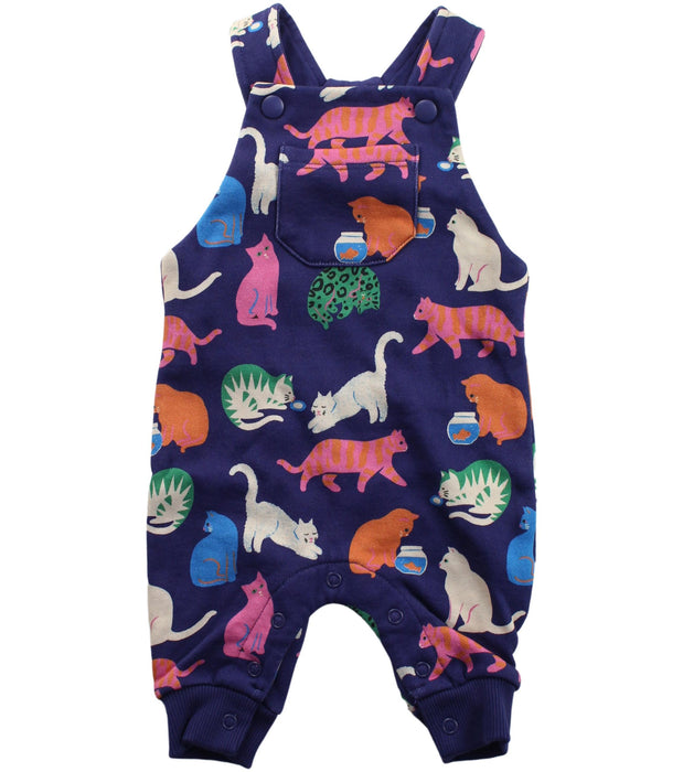 A Purple Long Overalls from Gorman in size 0-3M for boy. (Front View)