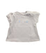 A Grey Short Sleeve T Shirts from Knot in size 0-3M for girl. (Front View)
