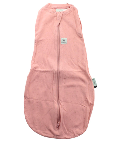 A Pink Sleepsacs from ErgoPouch in size 0-3M for girl. (Front View)