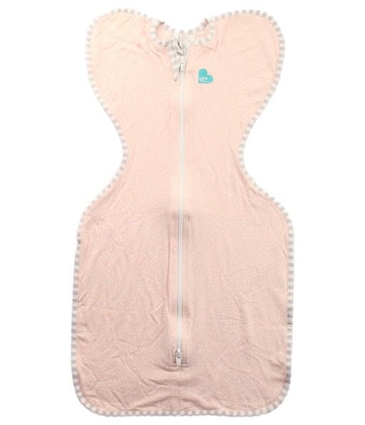 A Pink Swaddles from Love To Dream in size 0-3M for neutral. (Front View)