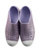 A Purple Aqua Shoes from Native Shoes in size 7Y for girl. (Back View)