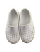 A White Aqua Shoes from Native Shoes in size 5T for boy. (Back View)