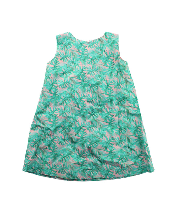 A Multicolour Sleeveless Dresses from Jim Thompson in size 2T for girl. (Back View)