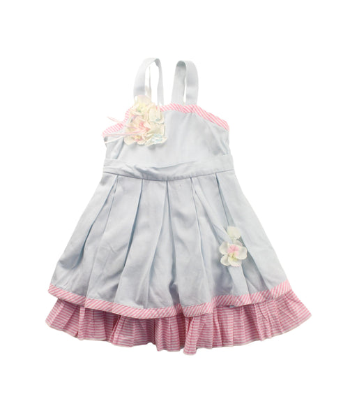 A Multicolour Sleeveless Dresses from Nicholas & Bears in size 3T for girl. (Front View)