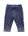 A Blue Leggings from Crewcuts in size 3T for girl. (Back View)