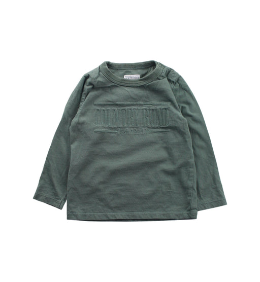 A Green Long Sleeve T Shirts from Country Road in size 12-18M for boy. (Front View)