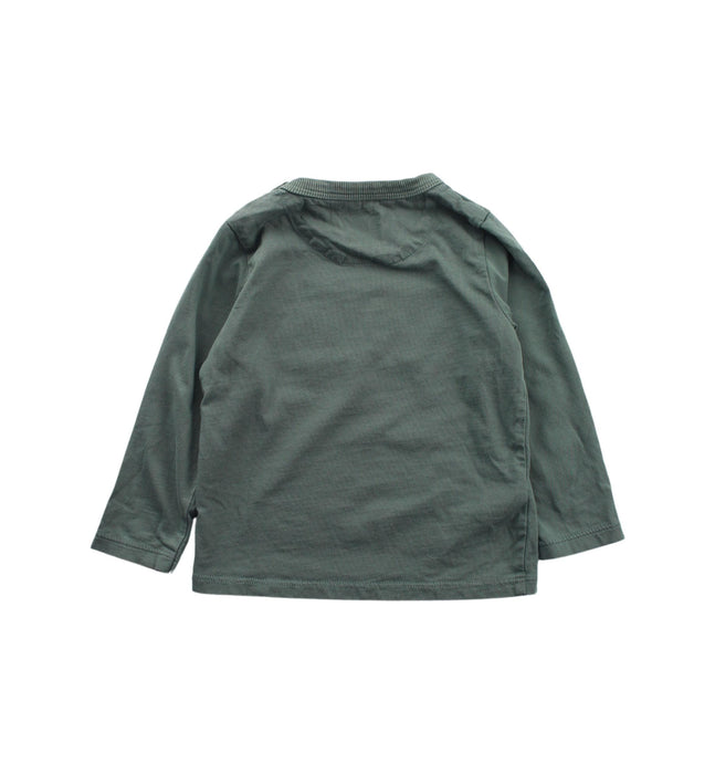 A Green Long Sleeve T Shirts from Country Road in size 12-18M for boy. (Back View)