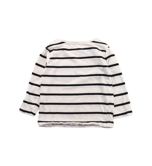 A Black Long Sleeve T Shirts from Anko in size 12-18M for girl. (Back View)