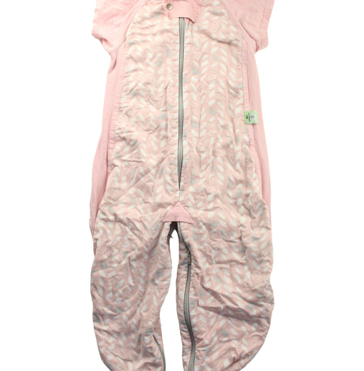 A Pink Sleepsacs from ErgoPouch in size 6-12M for girl. (Front View)