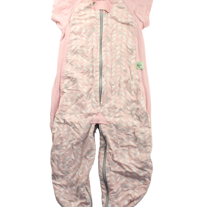 A Pink Sleepsacs from ErgoPouch in size 6-12M for girl. (Front View)