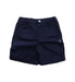 A Navy Shorts from Ferrari in size 3T for boy. (Front View)