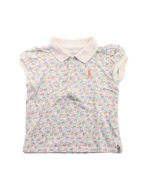 A Multicolour Short Sleeve Polos from Ralph Lauren in size 12-18M for girl. (Front View)