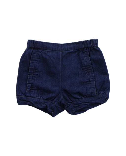 A Navy Bloomers from Jacadi in size 6-12M for girl. (Front View)