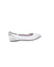 A Silver Flats from Stride Rite in size 5T for girl. (Back View)