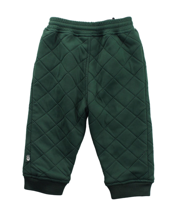 A Green Sweatpants from Dafenae in size 6-12M for neutral. (Back View)