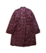 A Red Coats from Velveteen in size 8Y for girl. (Front View)