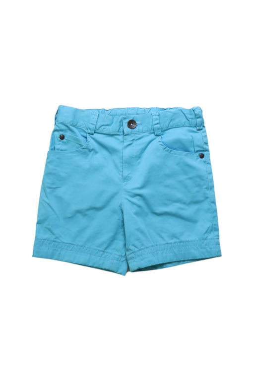 A Blue Shorts from Pili Carrera in size 5T for girl. (Front View)