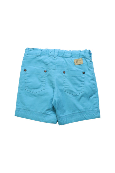 A Blue Shorts from Pili Carrera in size 5T for girl. (Back View)