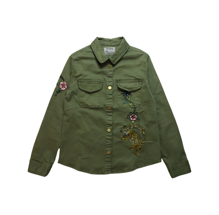 A Multicolour Long Sleeve Shirts from Zadig & Voltaire in size 10Y for girl. (Front View)