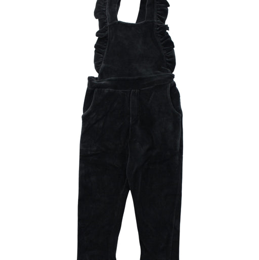 A Black Sleeveless Jumpsuits from Emile et Ida in size 4T for girl. (Front View)
