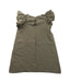 A Green Short Sleeve Dresses from In Good Company in size 3T for girl. (Back View)