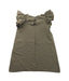A Green Short Sleeve Dresses from In Good Company in size 3T for girl. (Back View)