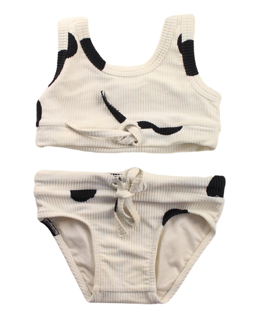 A Black Bikinis from Zulu & Zephyr in size 2T for girl. (Front View)