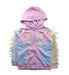 A Purple Hooded Sweatshirts from Stella McCartney in size 6T for girl. (Front View)