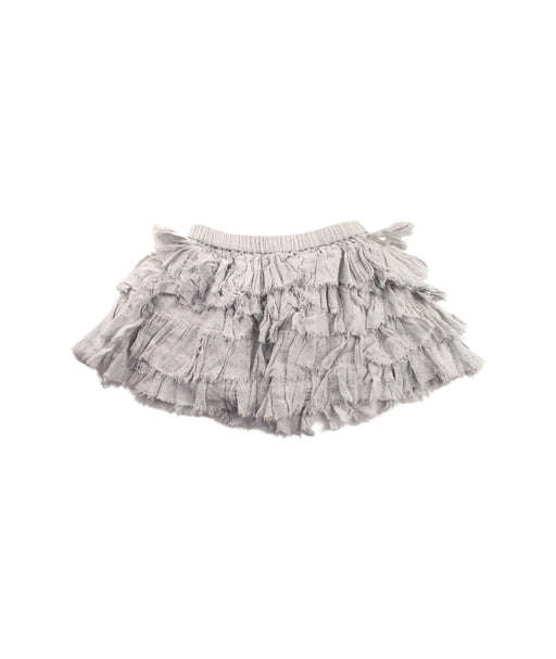 A White Short Skirts from Velveteen in size 2T for girl. (Front View)