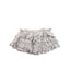 A White Short Skirts from Velveteen in size 2T for girl. (Front View)