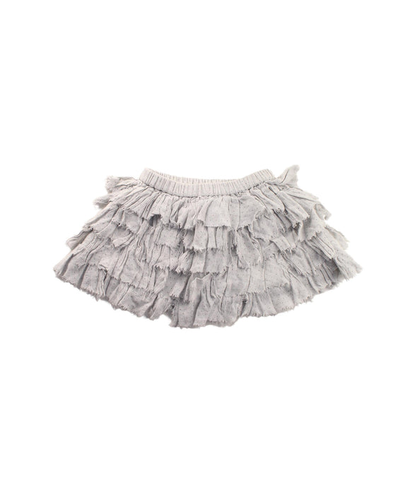 A White Short Skirts from Velveteen in size 2T for girl. (Back View)