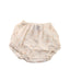 A White Bloomers from Velveteen in size 3-6M for girl. (Front View)
