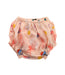A Peach Bloomers from Velveteen in size 3-6M for girl. (Front View)