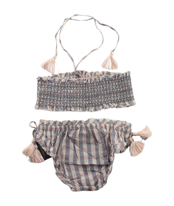 A Grey Bikinis from Velveteen in size 8Y for girl. (Back View)