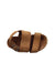A Brown Sandals from Bonpoint in size 18-24M for girl. (Front View)
