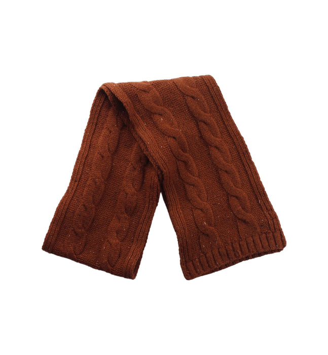 A Brown Scarves from Jacadi in size O/S for boy. (Back View)