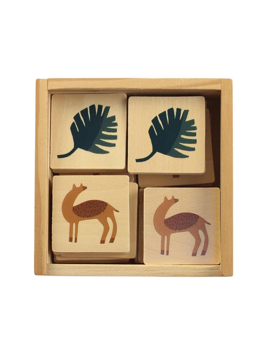 A Beige Wooden Toys from Ferm Living in size O/S for neutral. (Back View)