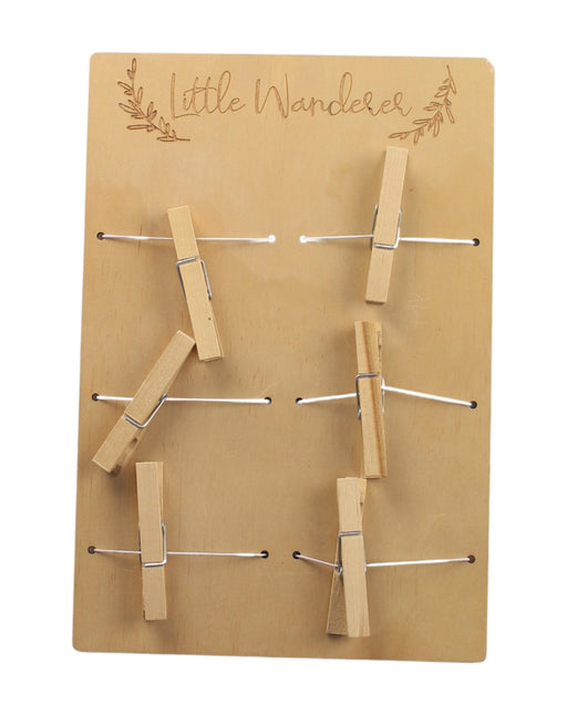 A Beige Wooden Toys from Nestling & Nook in size O/S for neutral. (Front View)