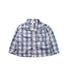 A Blue Pyjama Sets from The Little White Company in size 12-18M for boy. (Front View)