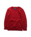 A Red Crewneck Sweatshirts from Polo Ralph Lauren in size 7Y for boy. (Front View)