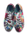A Multicolour Sneakers from Keds in size 9Y for girl. (Back View)