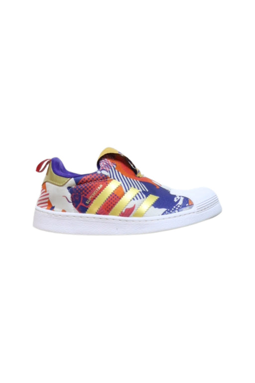 A Multicolour Slip Ons from Adidas in size 6T for boy. (Front View)