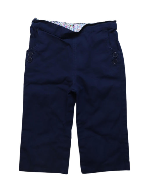 A Navy Shorts from Jojo Maman Bébé in size 4T for girl. (Front View)