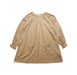 A Brown Long Sleeve Dresses from Velveteen in size 6T for girl. (Front View)