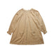 A Brown Long Sleeve Dresses from Velveteen in size 6T for girl. (Front View)