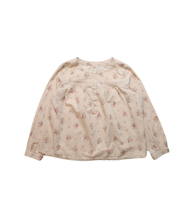 A Multicolour Long Sleeve Tops from Bonpoint in size 6T for girl. (Front View)